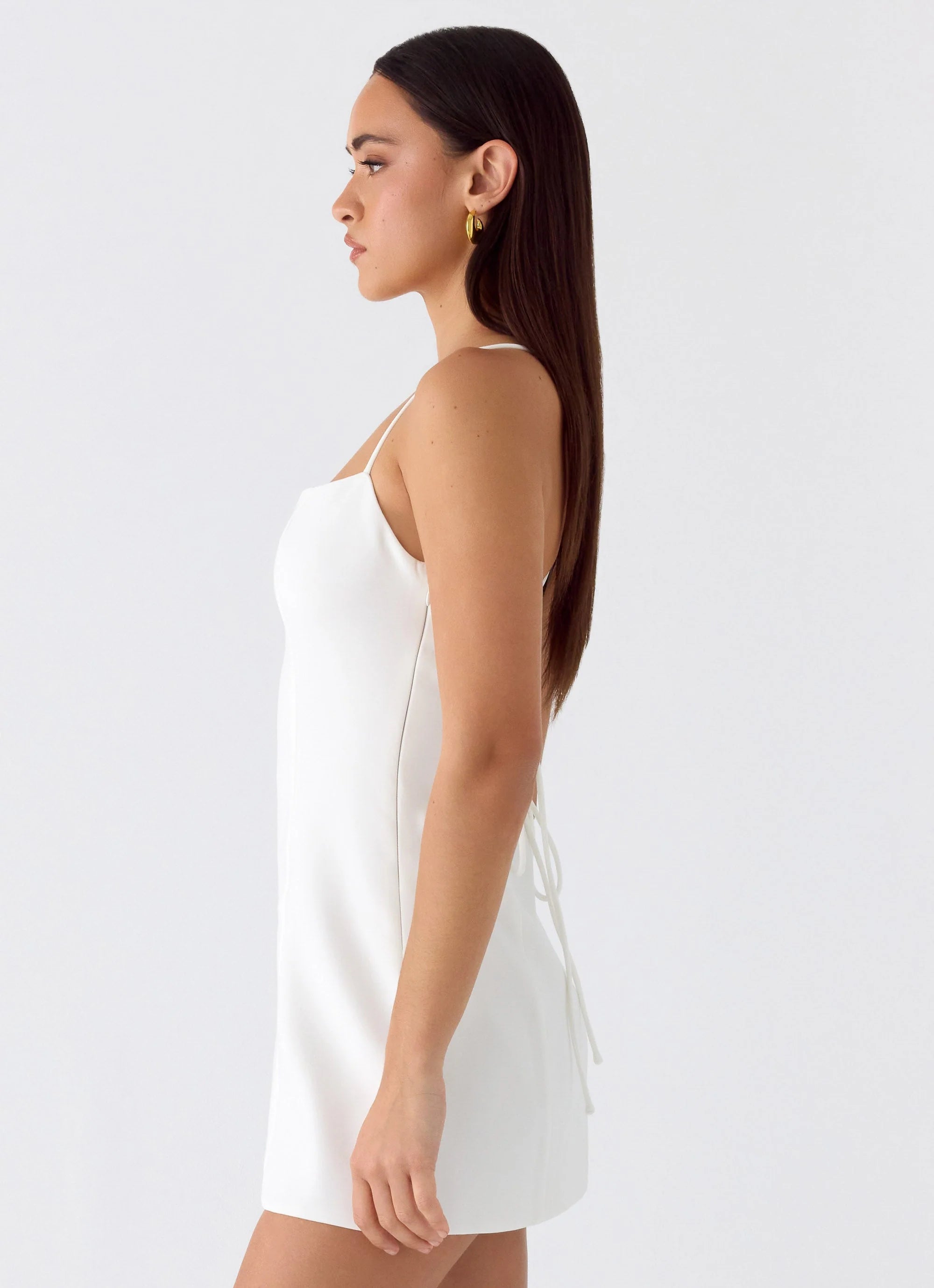 Famous Mini Dress - White